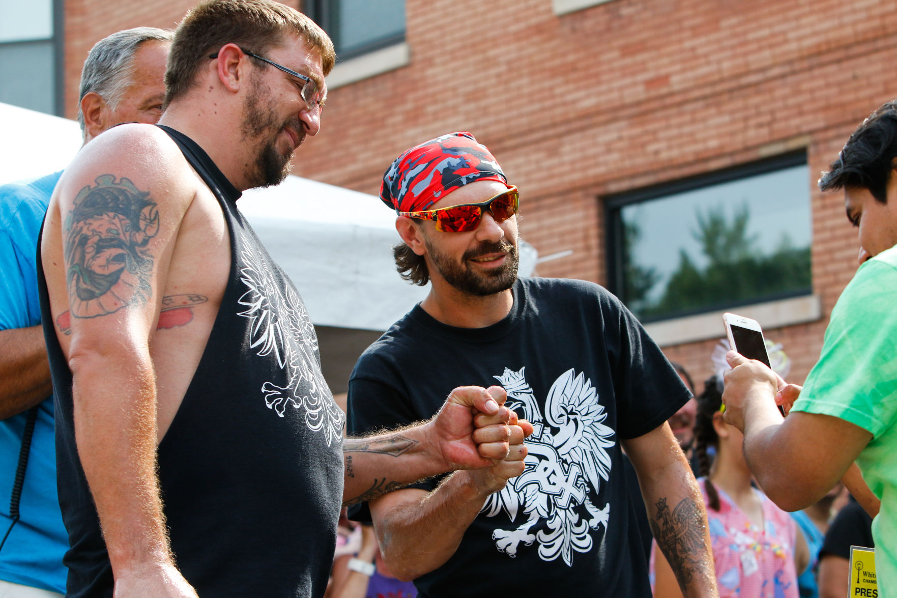 Pierogi Fest pierogi toss